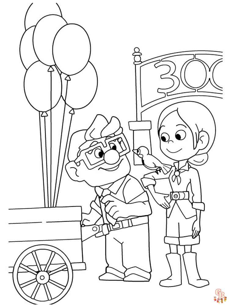 Up coloring pages 6