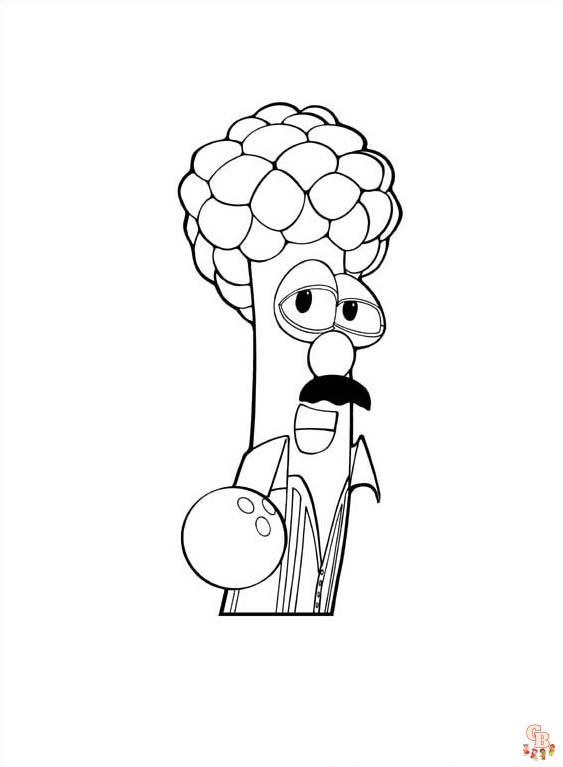 Veggie Tales Coloring Pages 2