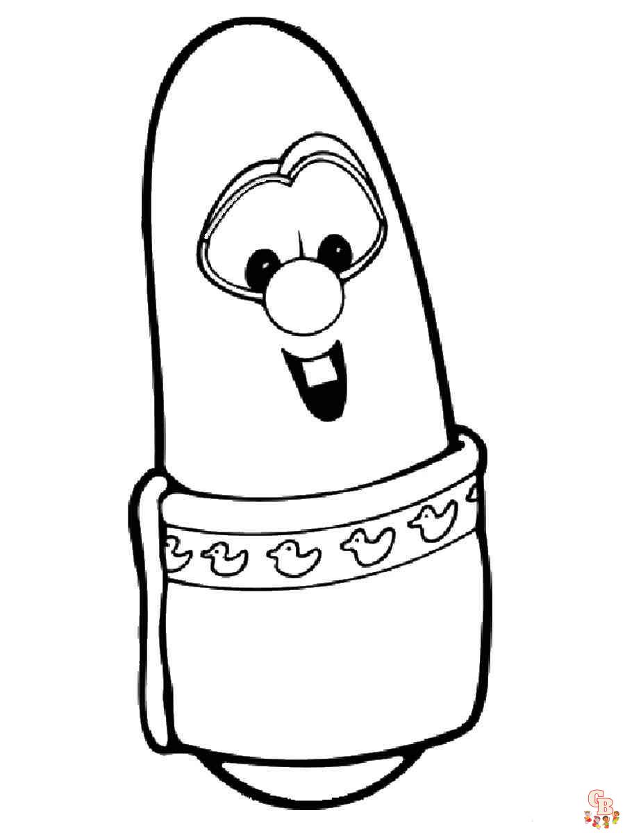 Veggie Tales Coloring Pages 8