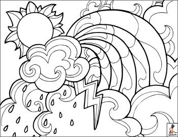 Weather Coloring Pages 1