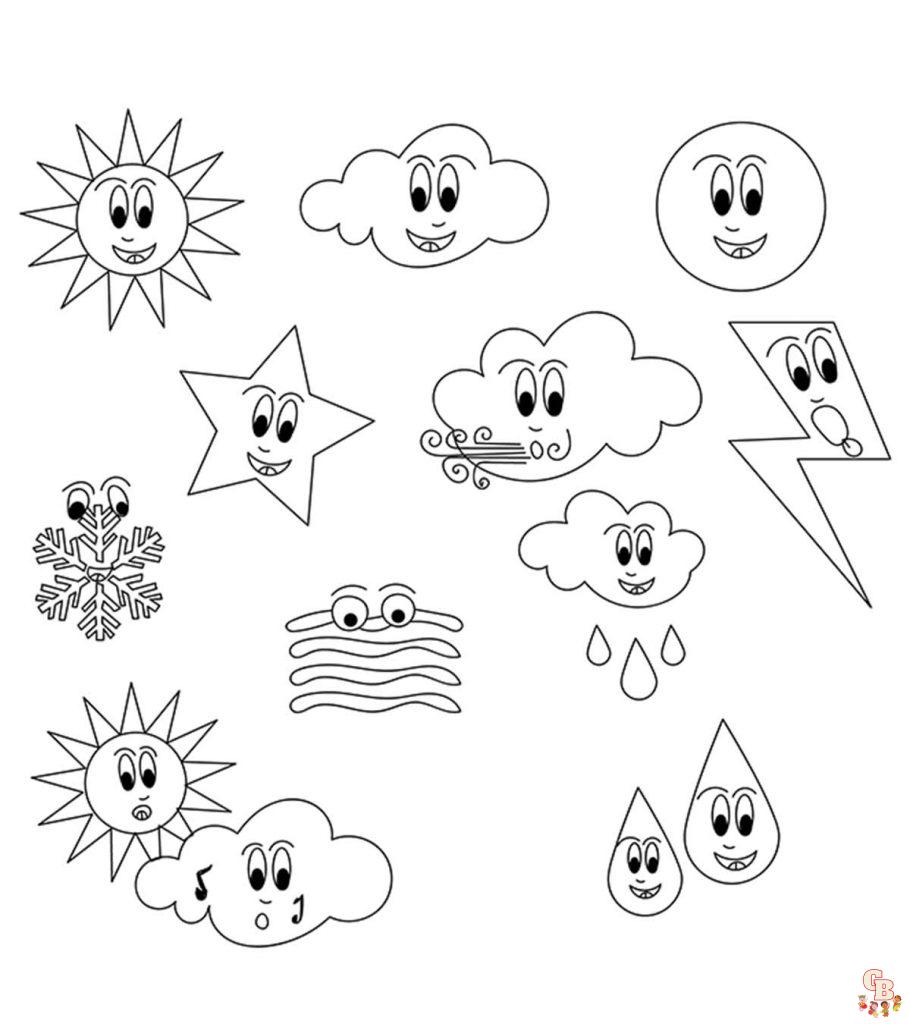 Weather Coloring Pages 8