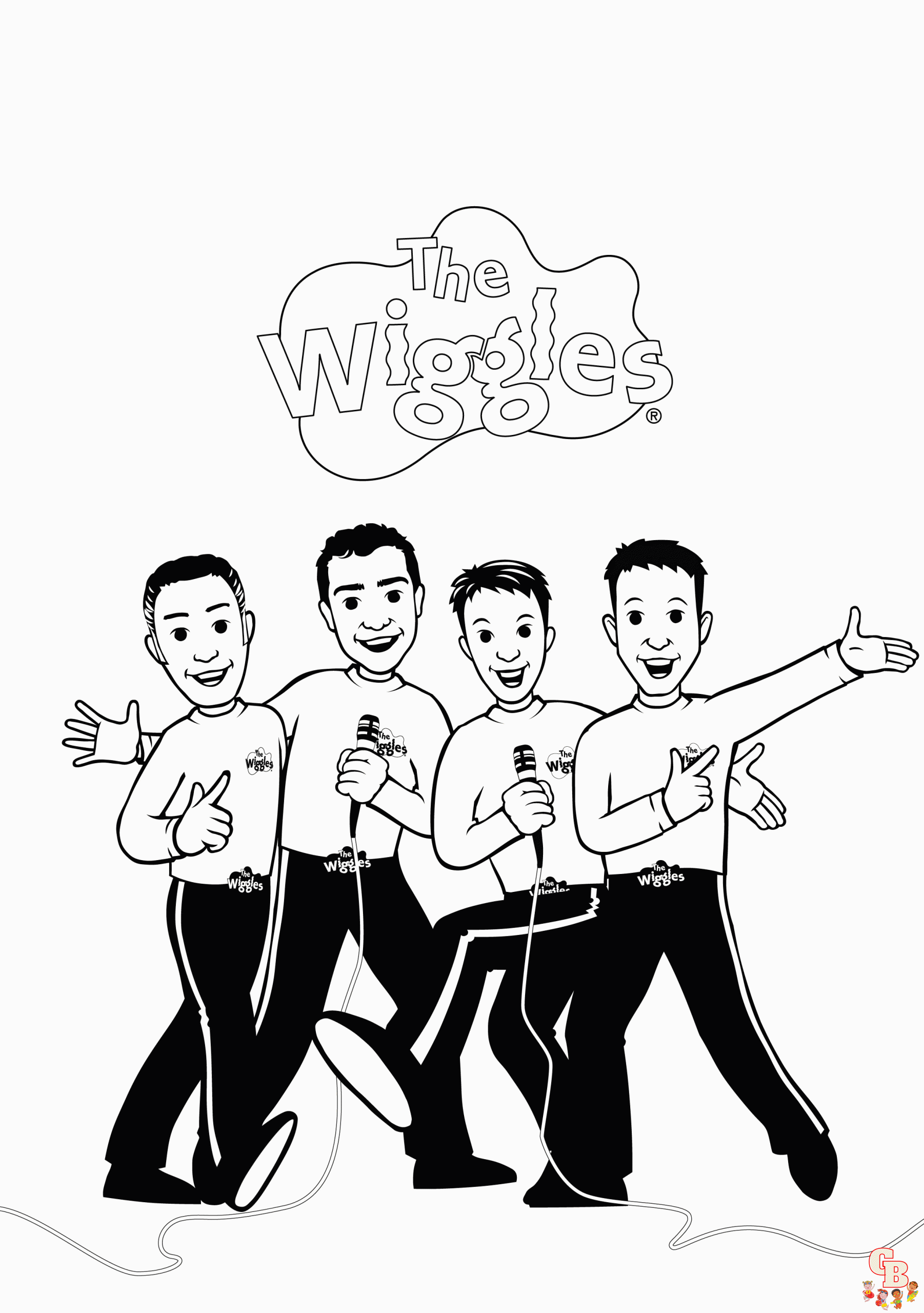 Wiggles Coloring Pages