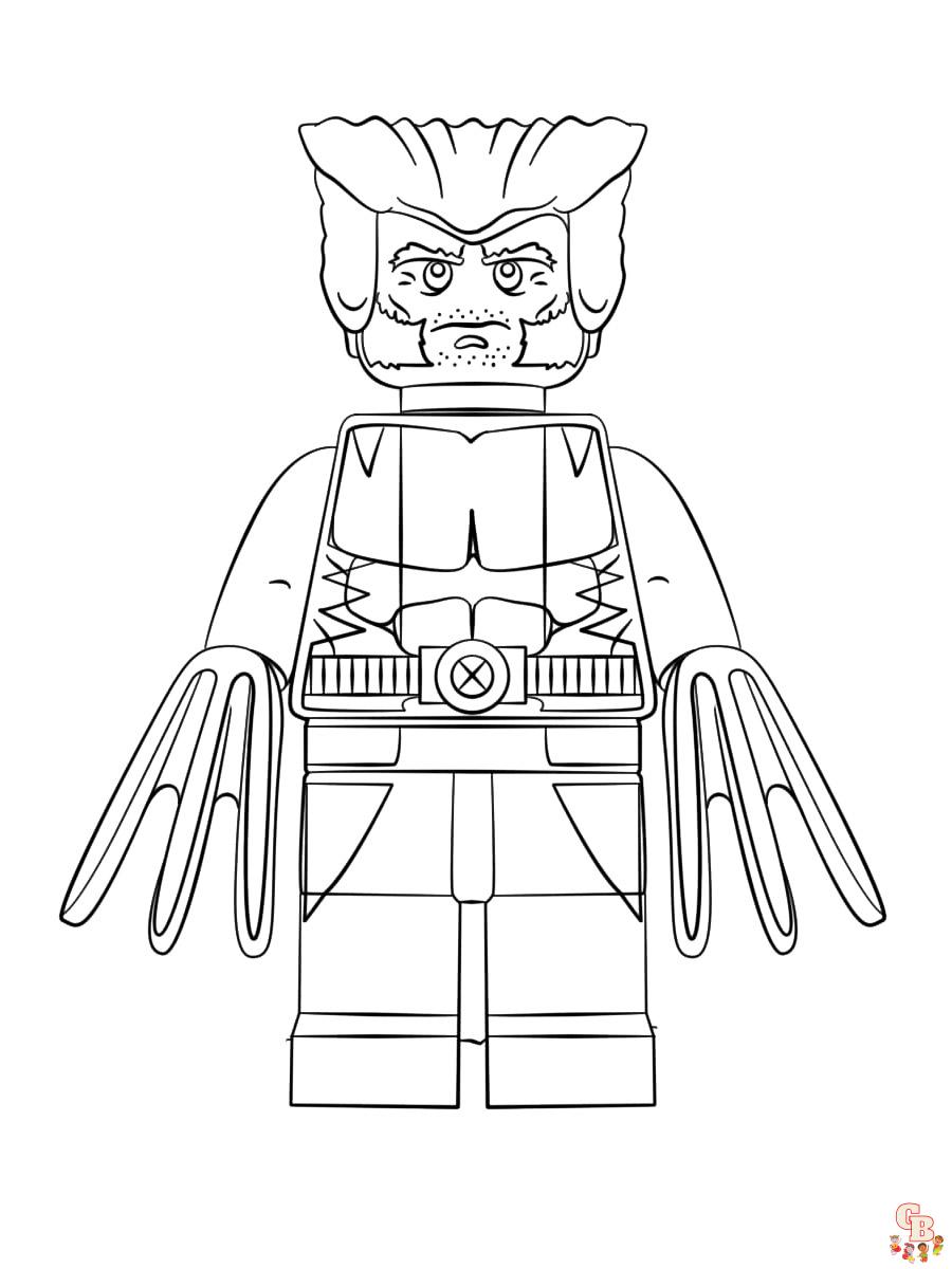 Wolverine Coloring Pages 5