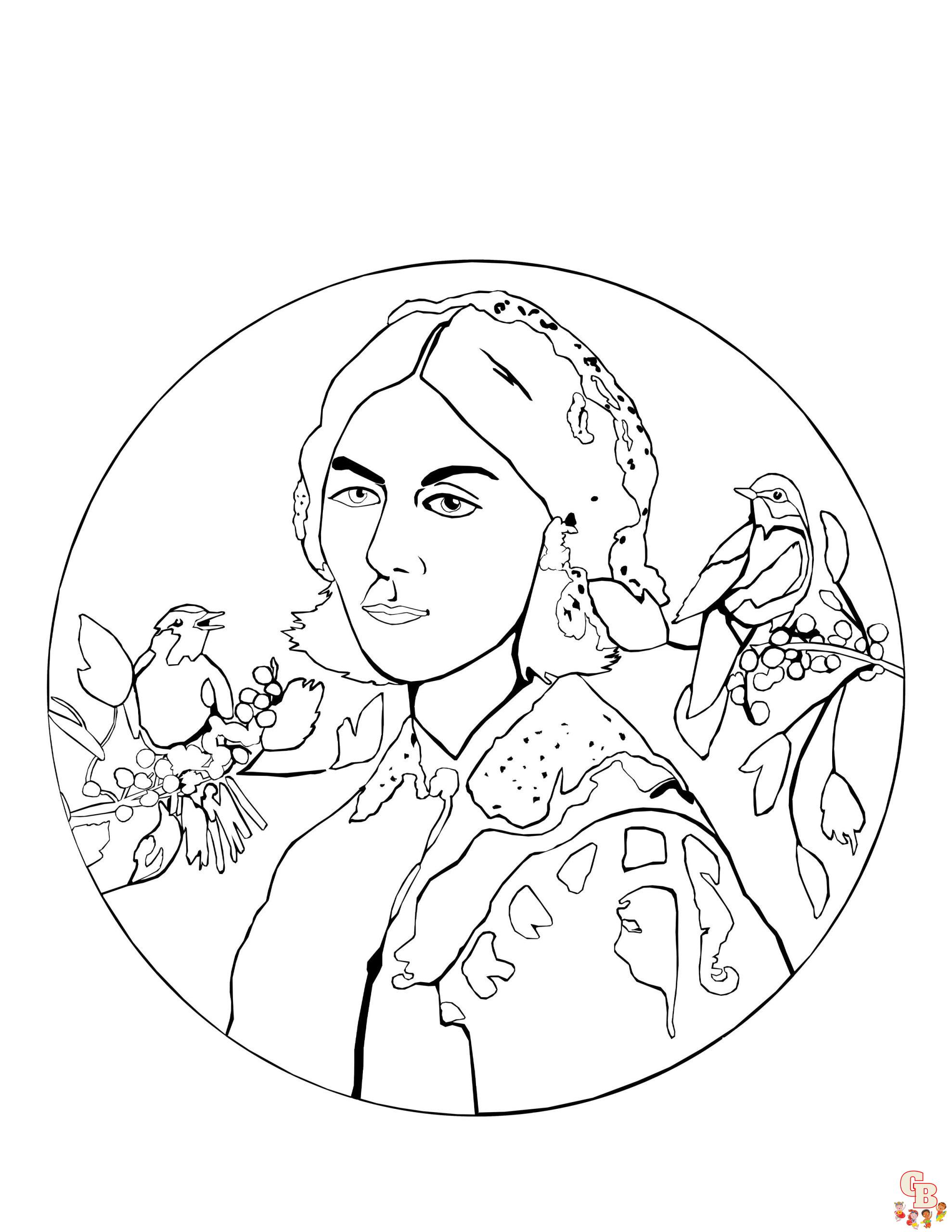 Woman Coloring Pages 3