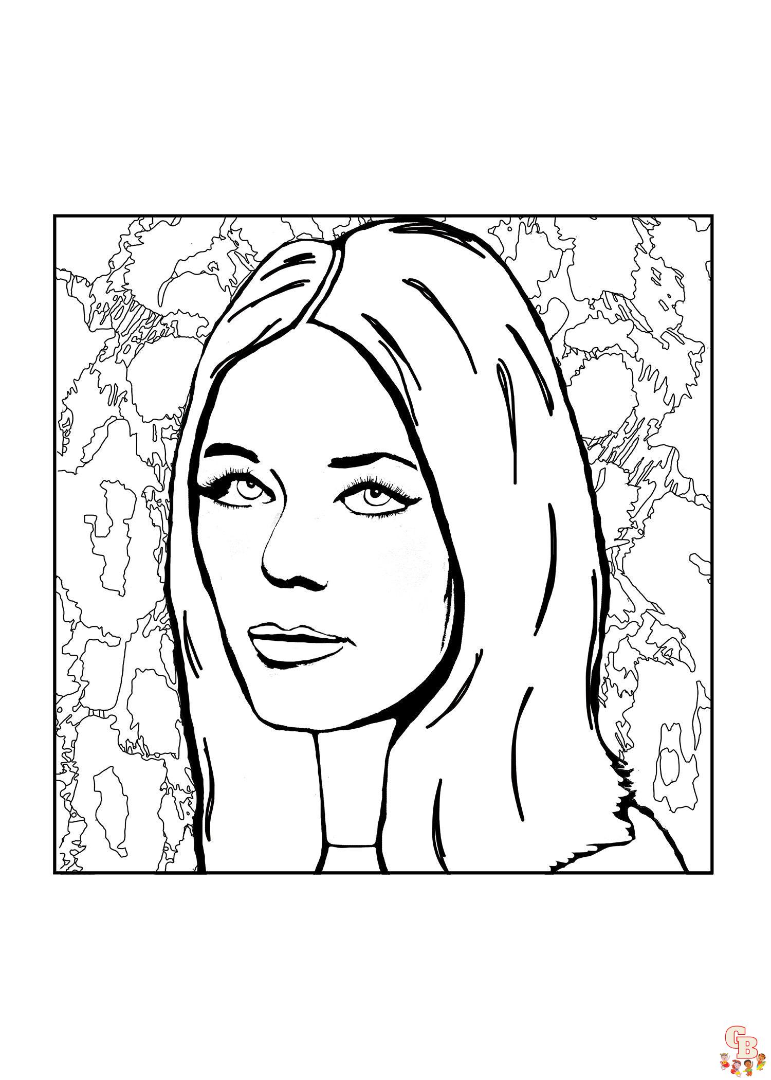 Woman Coloring Pages 6