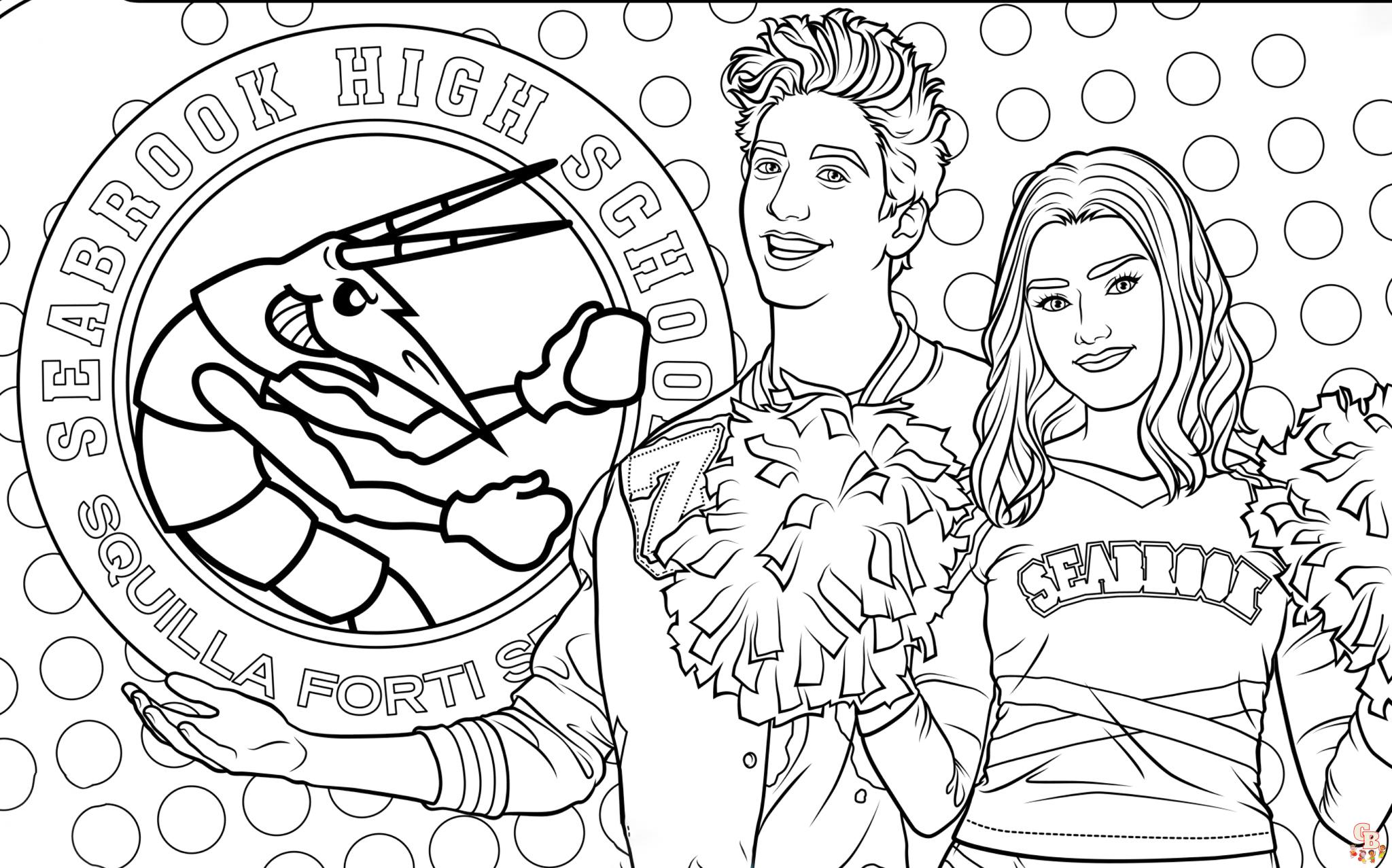 Free Hannah Montana to Print Coloring Page - Free Printable Coloring Pages  for Kids