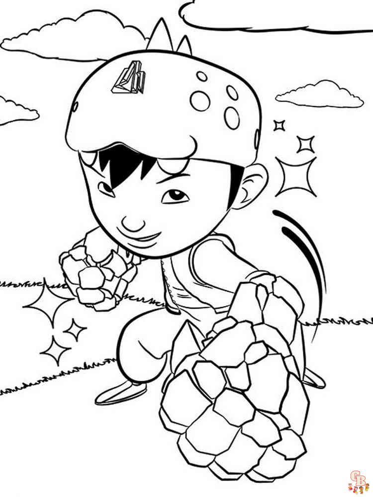 Boboiboy Coloring Pages