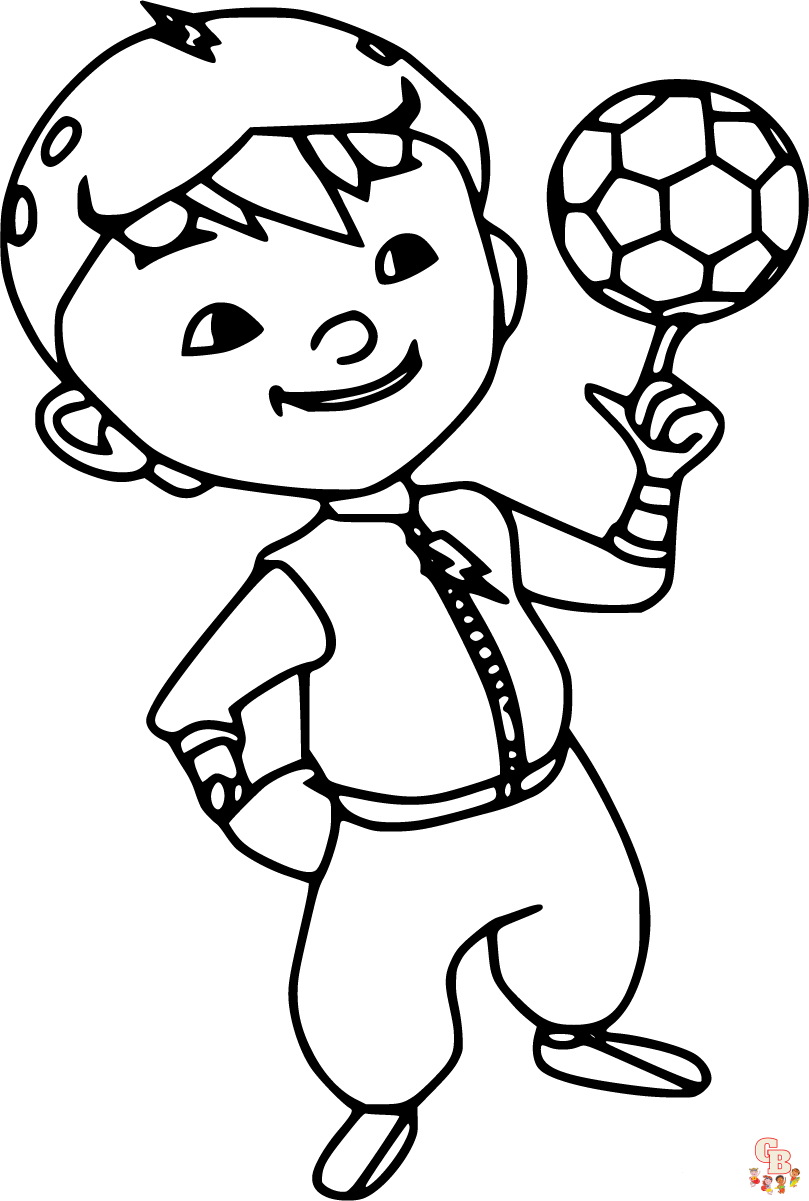 Boboiboy Coloring Pages