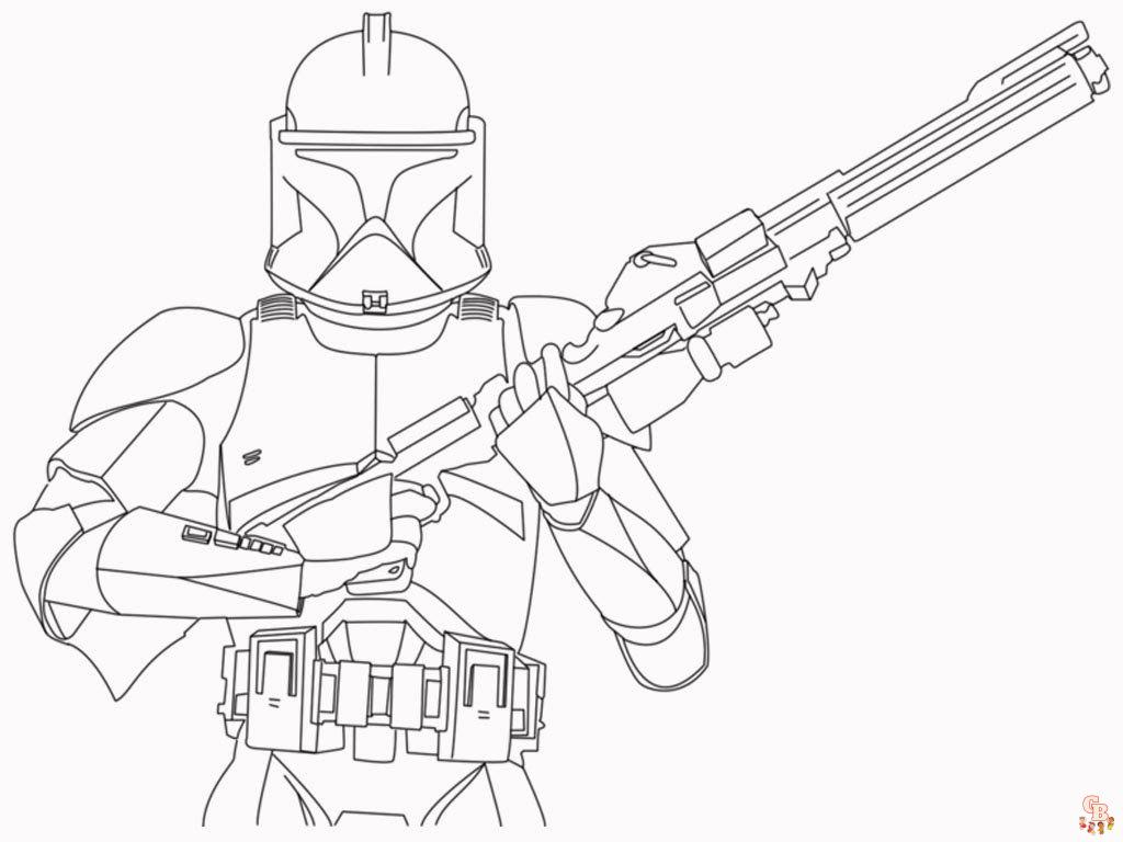 clone trooper coloring pages 1