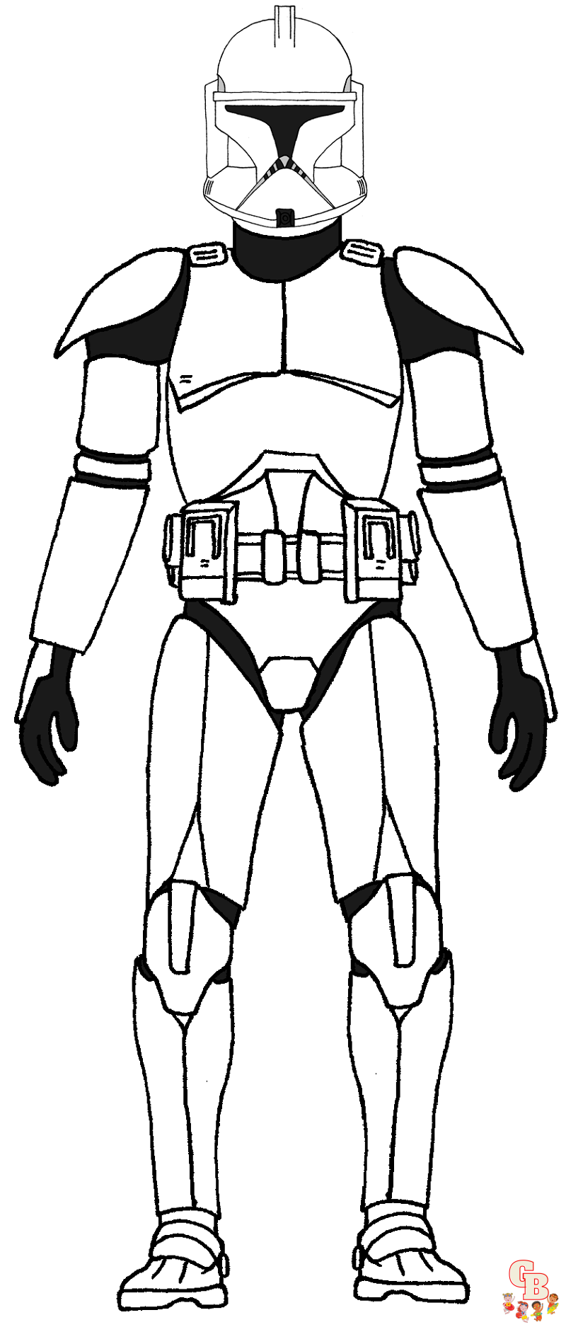 clone trooper coloring pages 3
