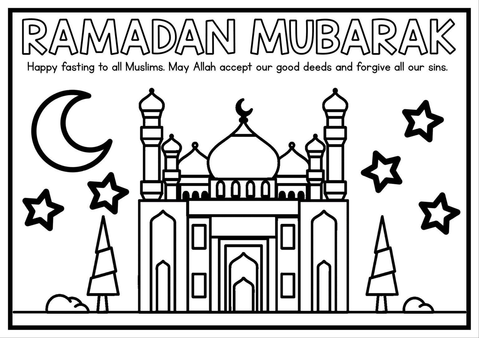 Coloriages Colorislam Ramadan Activities Ramadan Crafts Ramadan My