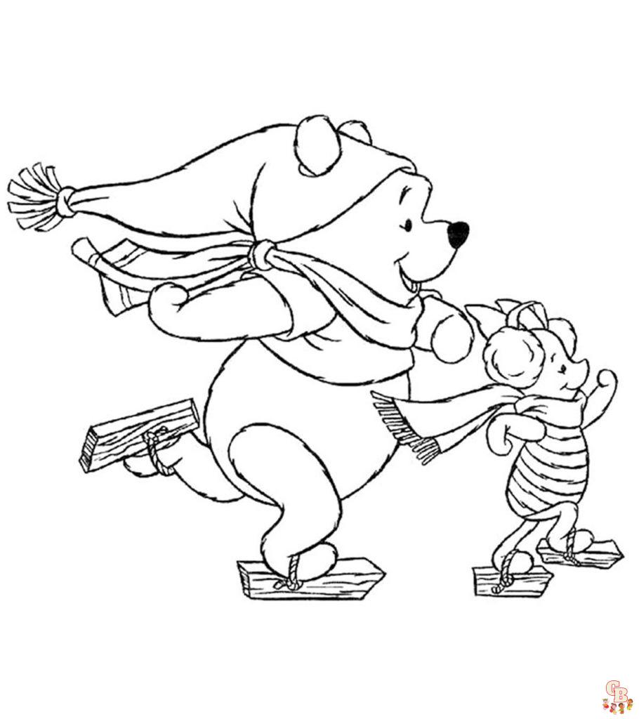 Disney Christmas Coloring Pages