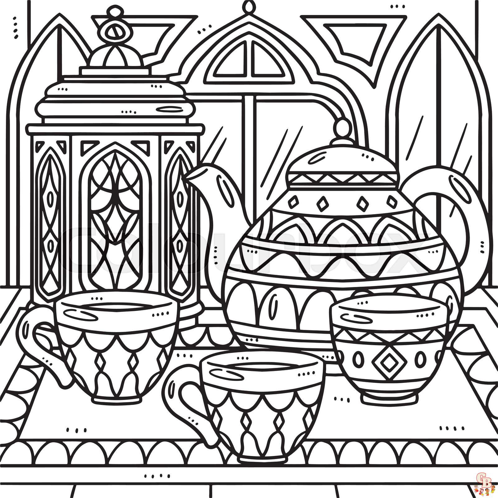 Ramadan Coloring Pages