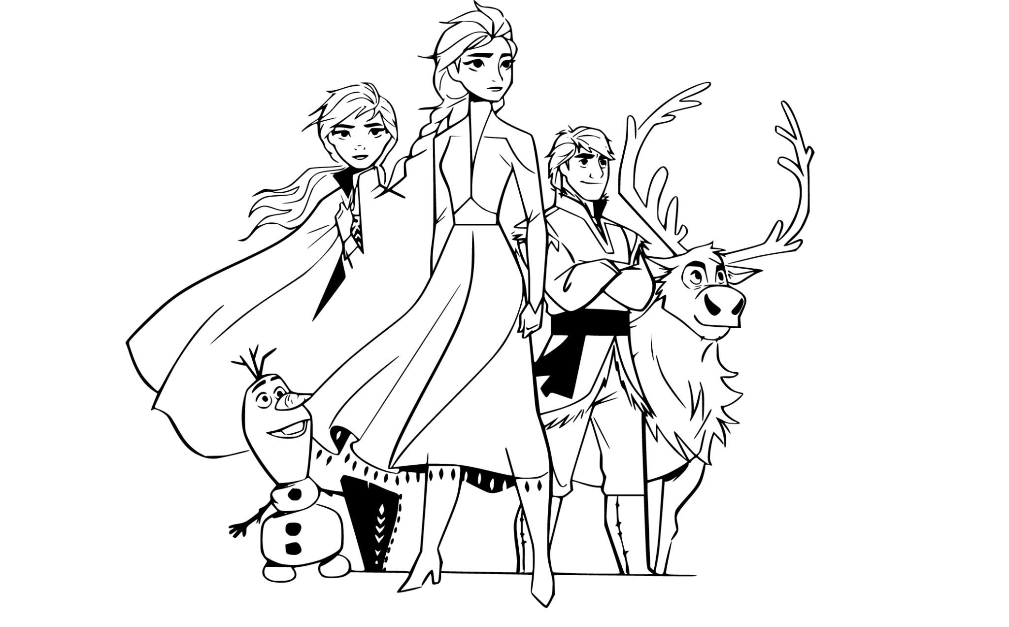 Bring the Magic of Frozen to Life with Free Coloring Pages