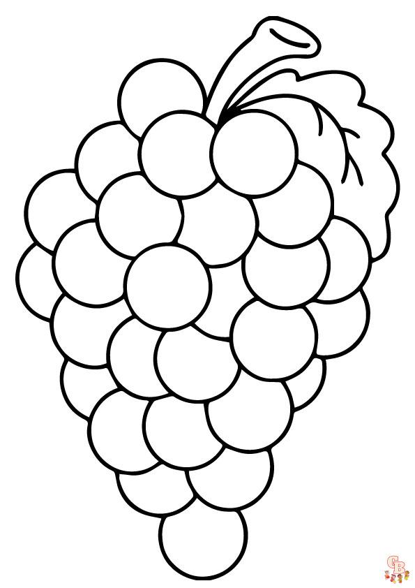 Desenhos de Cesta de Frutas Perfeita para Colorir e Imprimir