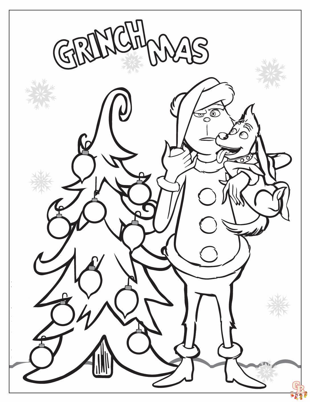 Der Grinch Malvorlage