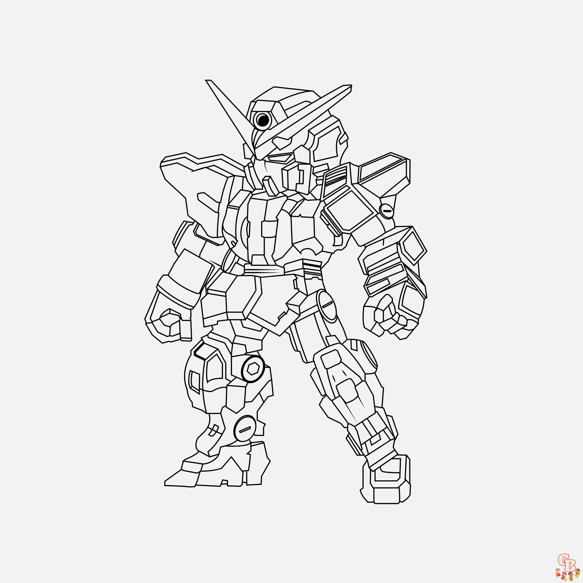 gundam coloring pages 1