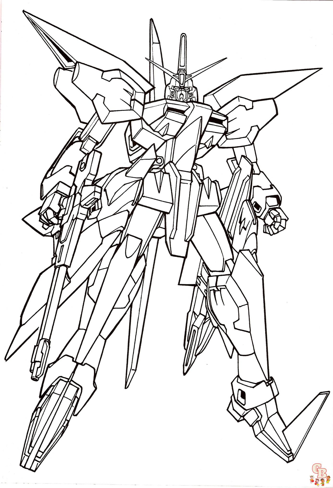 gundam coloring pages 2