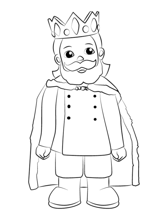 King Coloring Pages - Free Printable Sheets for Kids | GBcoloring