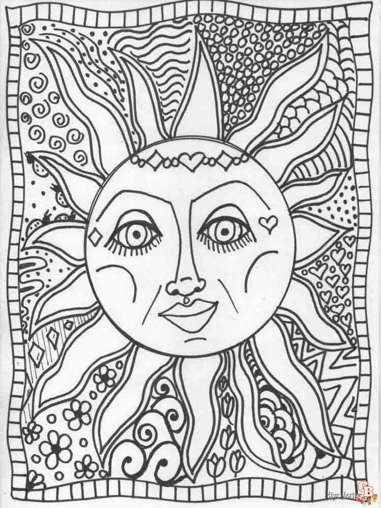 psychedelic coloring pages 7