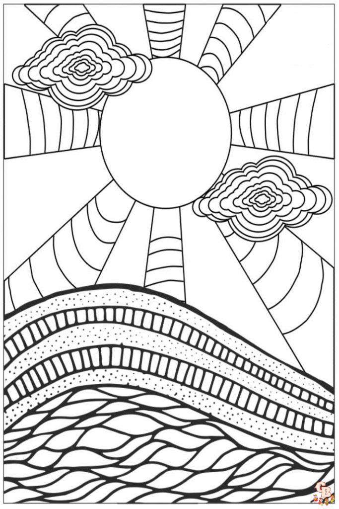 psychedelic coloring pages 9