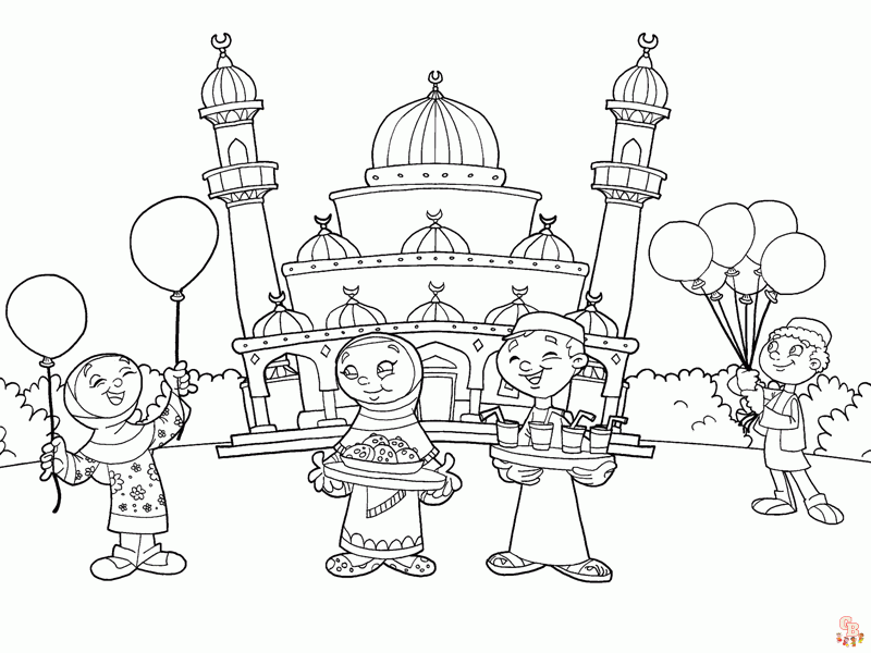 Ramadan Coloring Pages