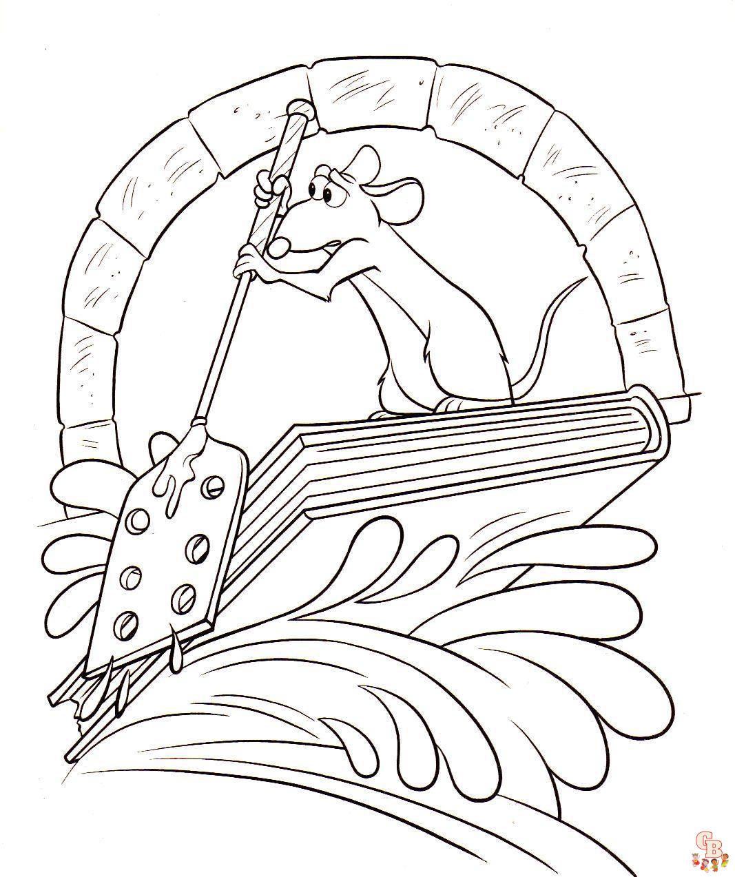 Ratatouille Coloring Pages