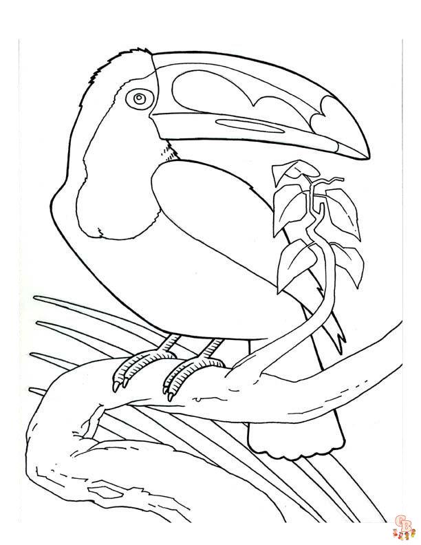 realistic animal coloring pages 12 1