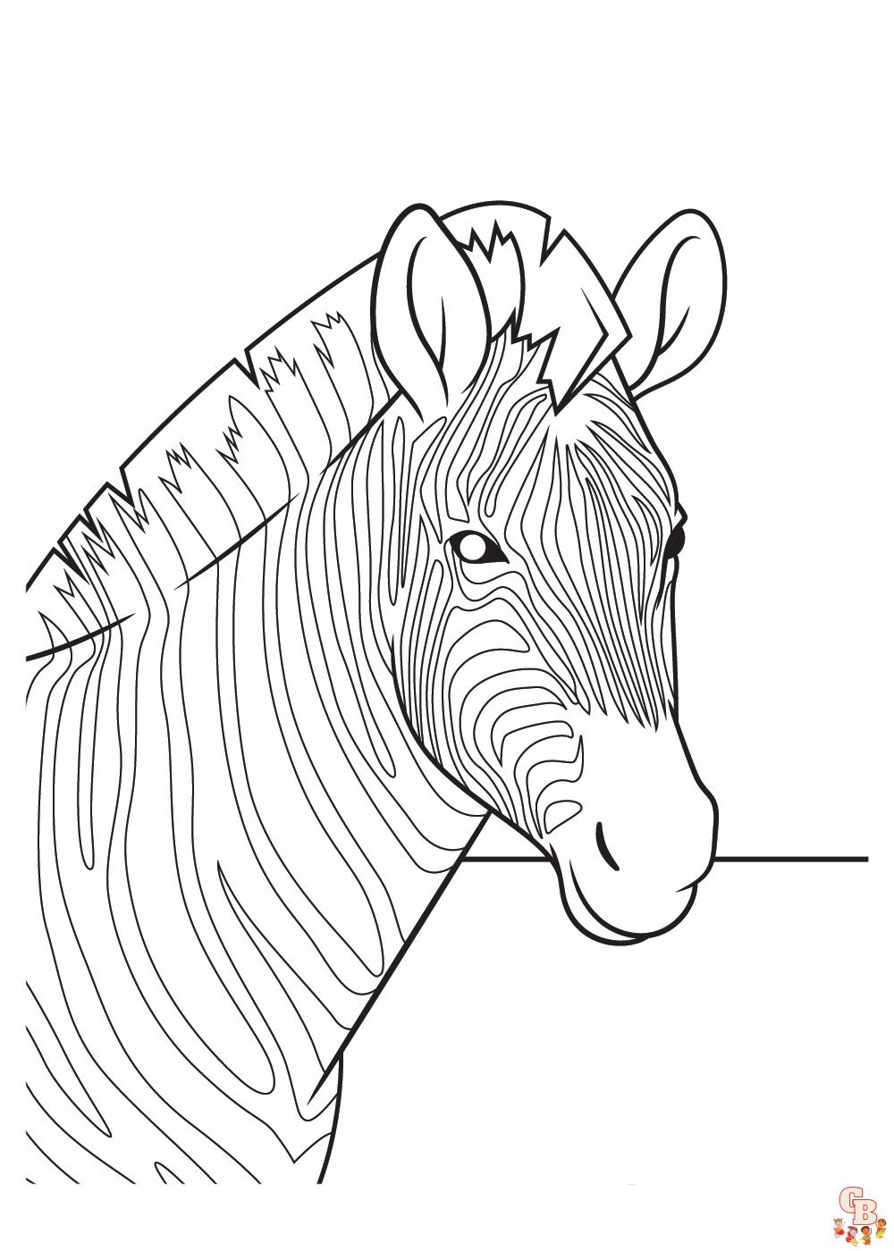realistic animal coloring pages 8 1