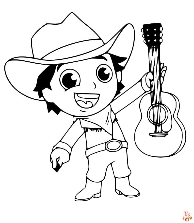 Ryan Coloring Pages