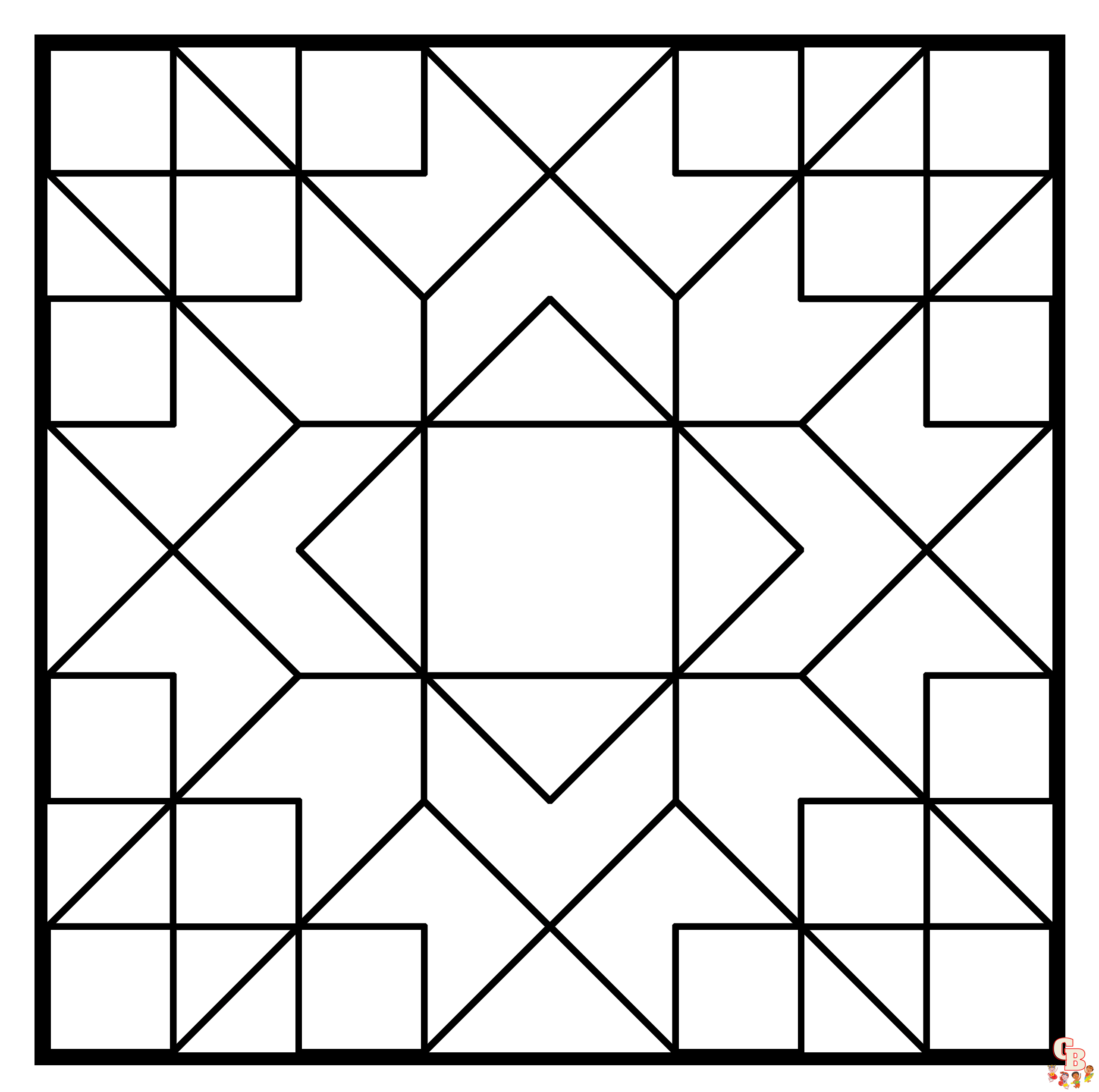 square coloring pages 6