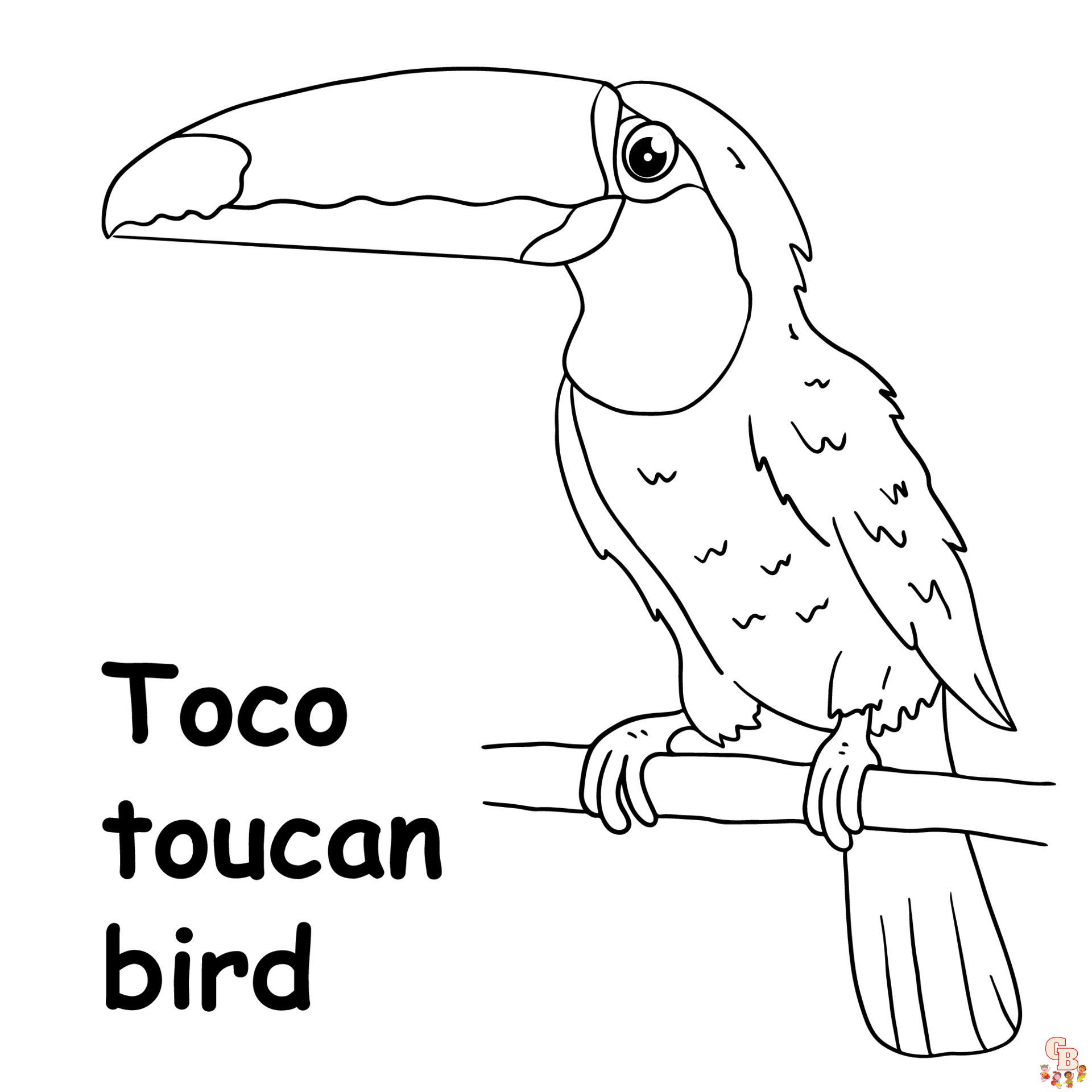 toucan coloring pages 6