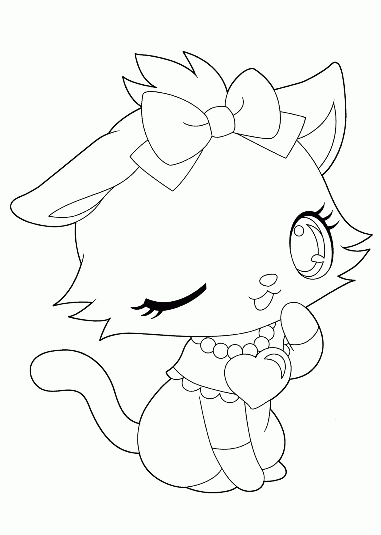 Wolf Girl Anime Coloring Page  Anime Fox Girl Coloring Pages HD Png  Download  Transparent Png Image  PNGitem