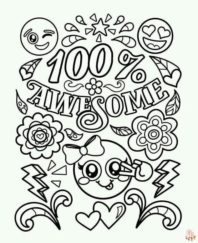 Awesome Coloring Pages 7