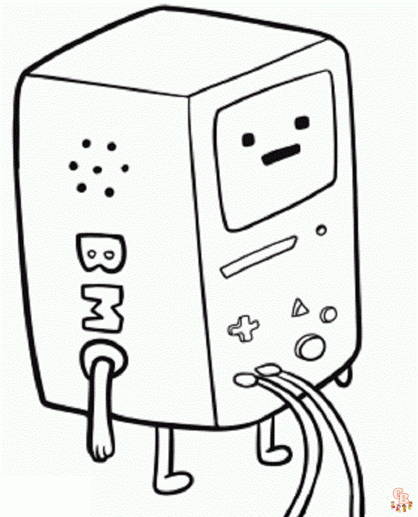 BMO Coloring Pages 5