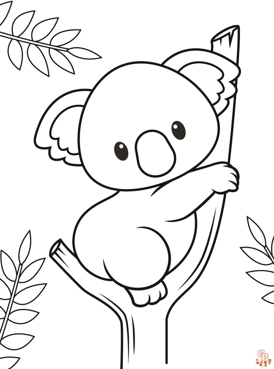Baby Animals coloring pages printable free 2