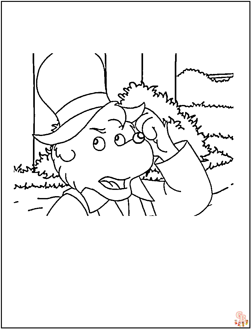 Berenstain Bears Coloring Pages 1