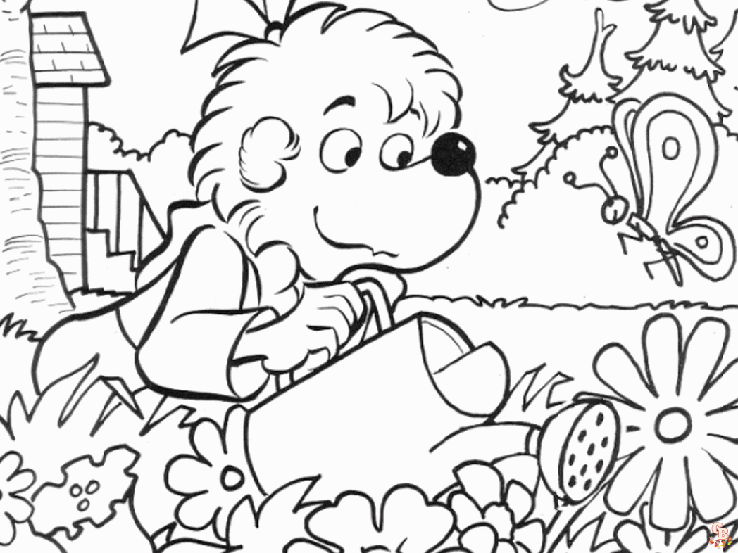 Berenstain Bears Coloring Pages 2