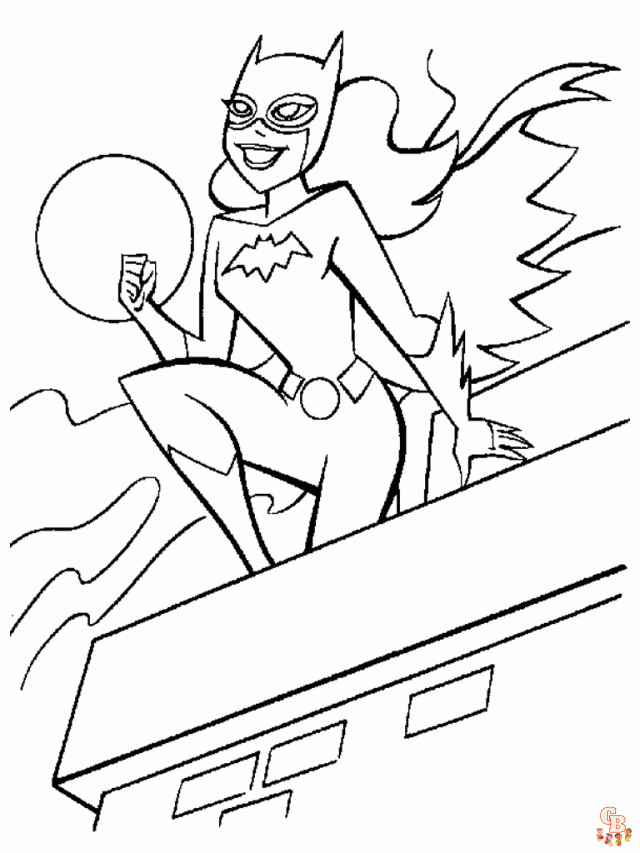 Catwoman Coloring Pages 2