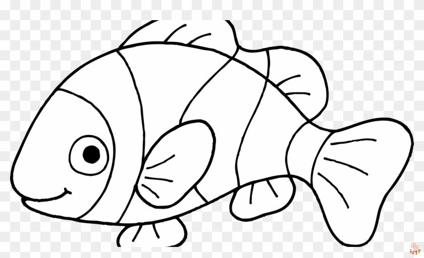 Clown Fish Coloring Pages 1 1