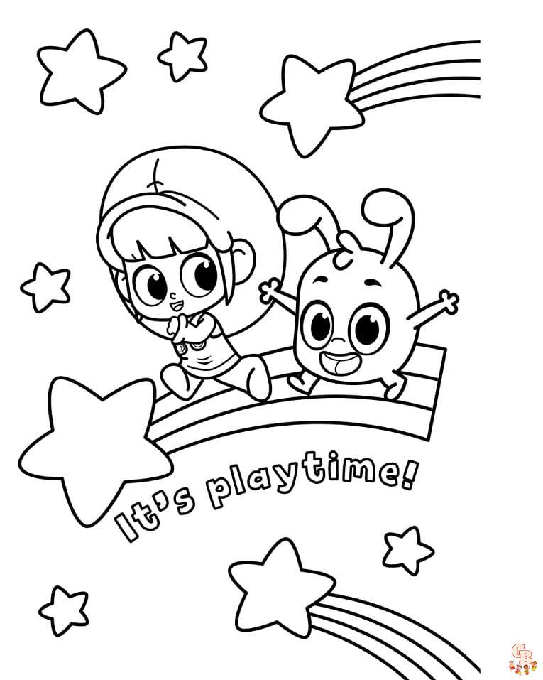 Cute Mila coloring pages free