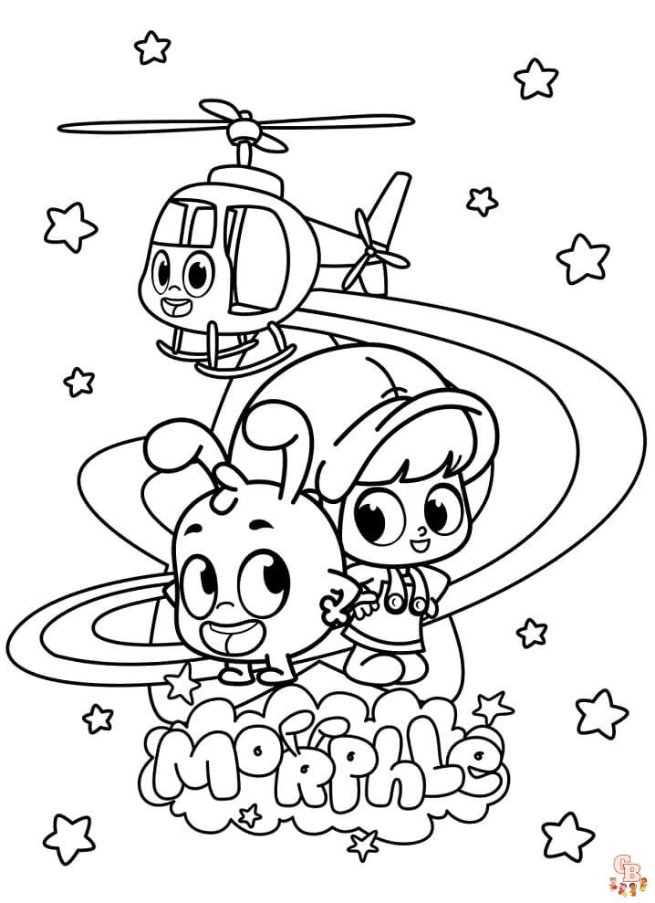 Cute Mila coloring pages printable