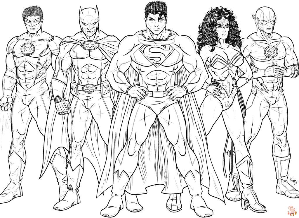 DC Coloring Pages 1 1