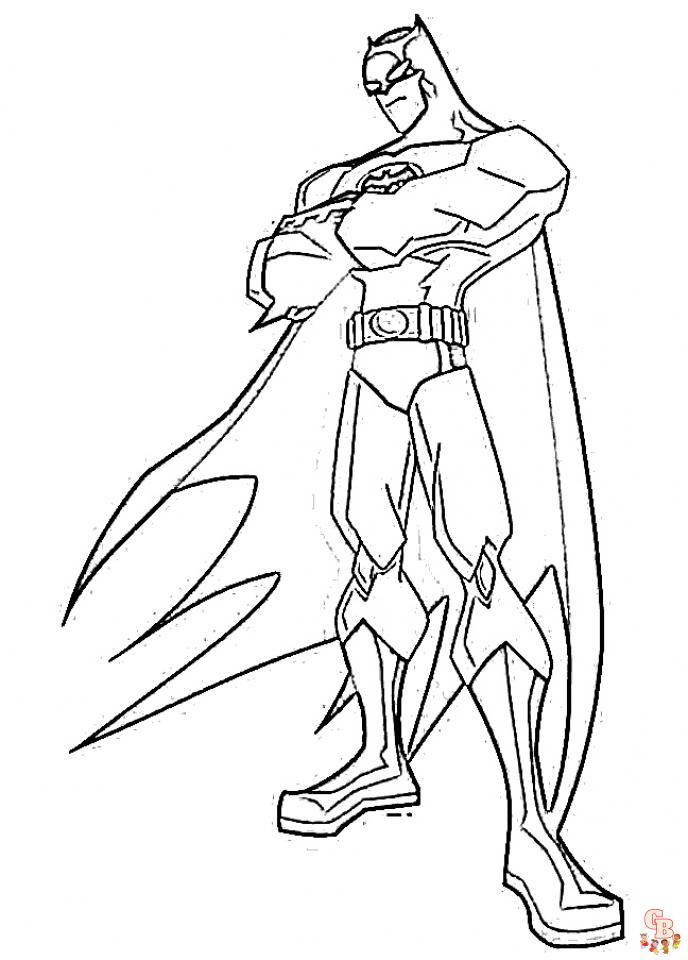 DC Coloring Pages 4