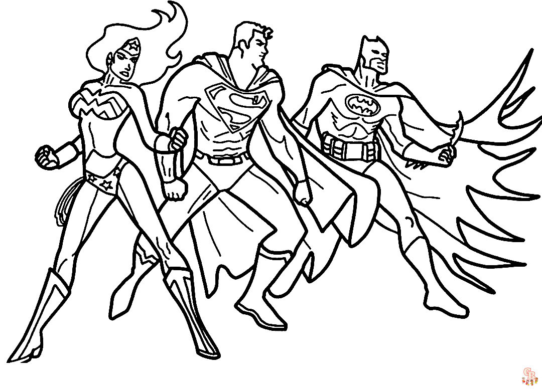 DC Coloring Pages 5