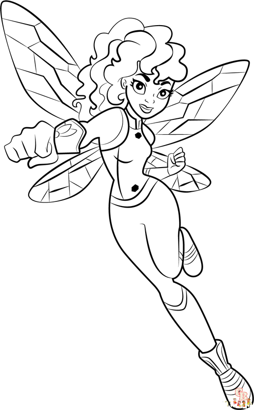 DC Coloring Pages 6