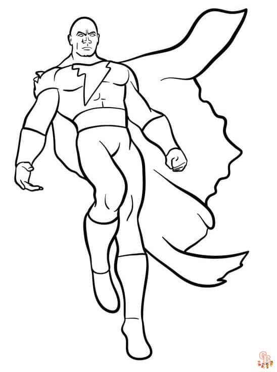 DC Coloring Pages 8