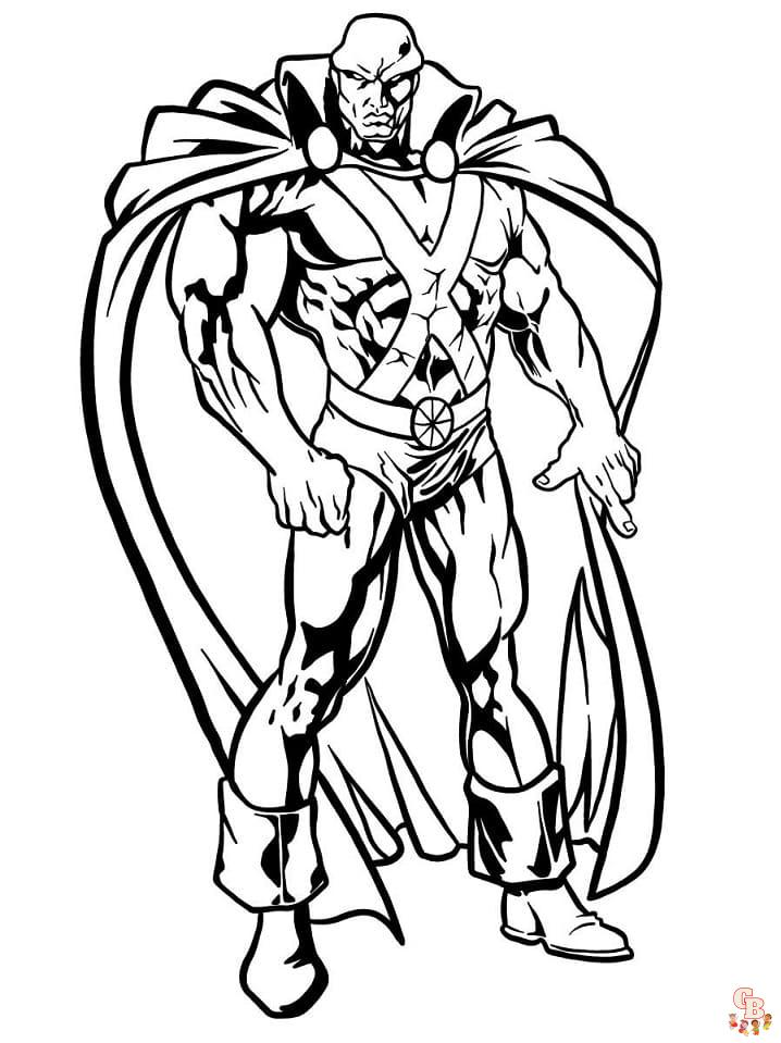 DC Coloring Pages 9