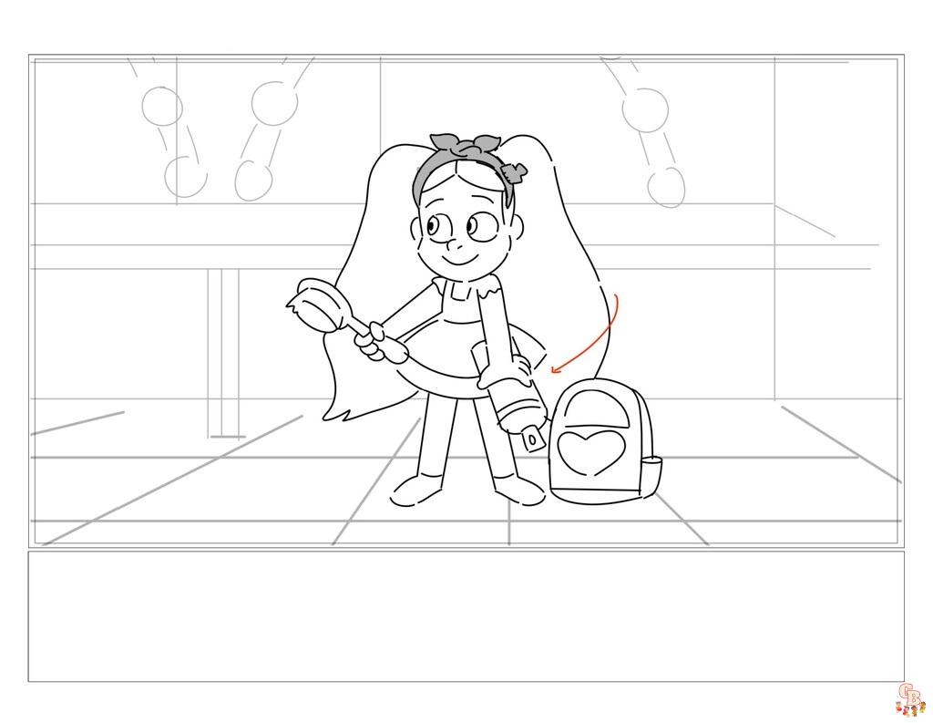Diana and Roma Coloring Pages 5