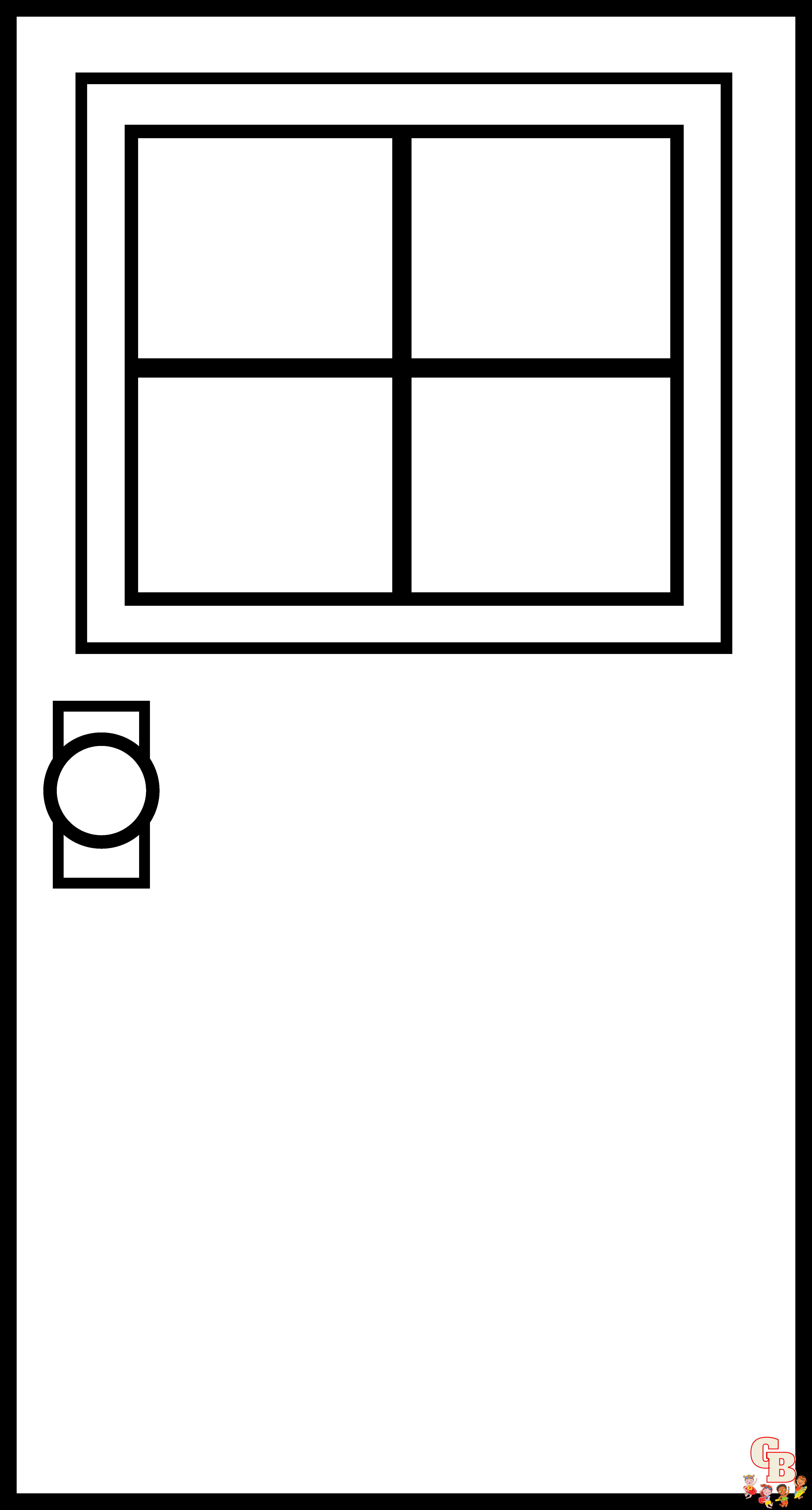 Doors coloring pages 2